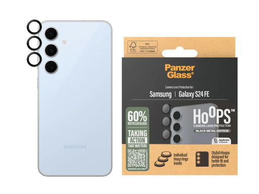 PanzerGlass Samsung Galaxy S24 FE Hoops Lens Protector - LX2001 - Homewares, Outdoor, Phone Accessories, Cases, Speakers, Headphones + More -
