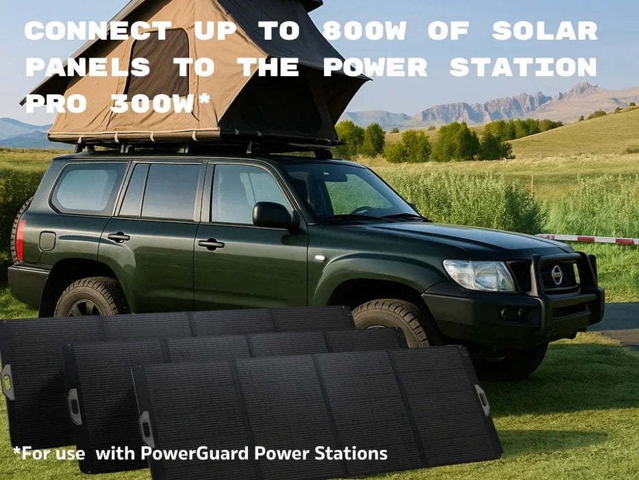 PowerGuard Power Station Foldable Solar Panel 200W - LX2001 - Homewares, Outdoor, Phone Accessories, Cases, Speakers, Headphones + More -