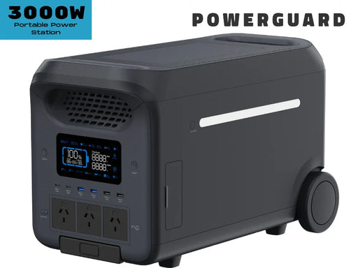 PowerGuard Portable Battery Powerbank Power Station Pro 3000W/2560Wh - LX2001 - Homewares, Outdoor, Phone Accessories, Cases, Speakers, Headphones + More -