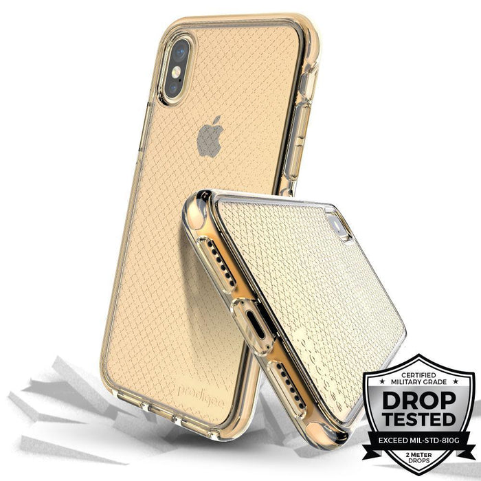 Prodigee Apple iPhone X Safetee Case - Gold - LX2001 - Homewares, Outdoor, Phone Accessories, Cases, Speakers, Headphones + More -