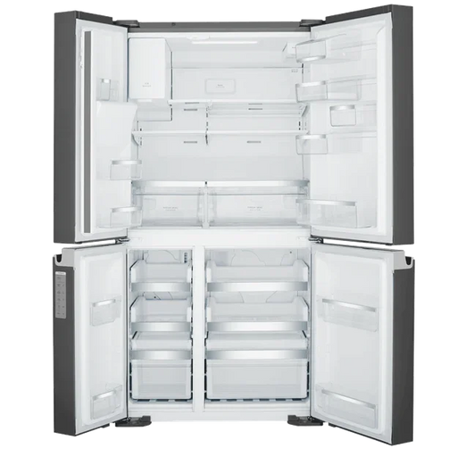 Westinghouse 609L quad door fridge, dark stainless steel with an ice & water doo - LX2001 - Homewares, Outdoor, Phone Accessories, Cases, Speakers, Headphones + More -