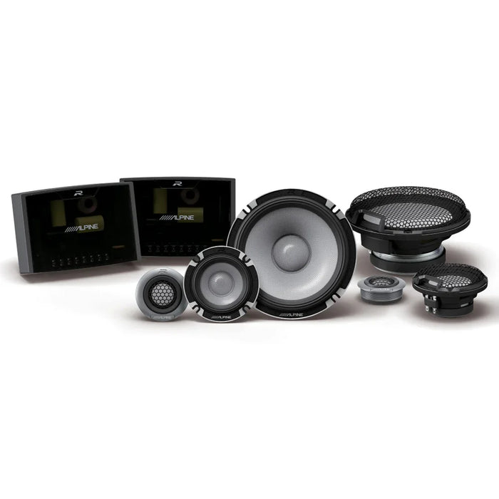 Alpine Type R 6.5" Pro Component Speaker 3-Way 100W Rms (R2 Series) - LX2001 - Homewares, Outdoor, Phone Accessories, Cases, Speakers, Headphones + More -