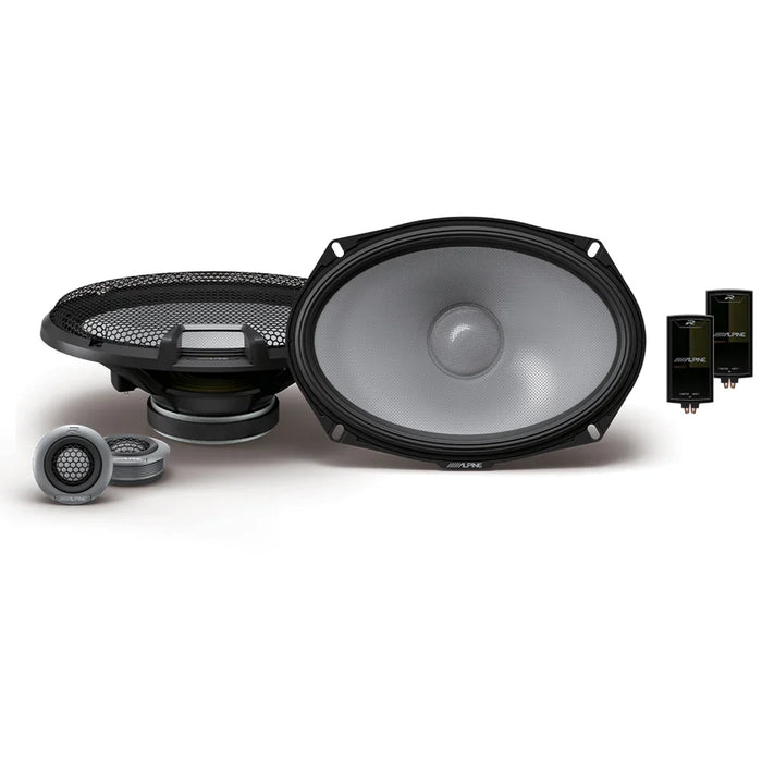 Alpine Type R 6"X9" Component Speaker 2-Way 100W Rms (R2 Series) - LX2001 - Homewares, Outdoor, Phone Accessories, Cases, Speakers, Headphones + More -