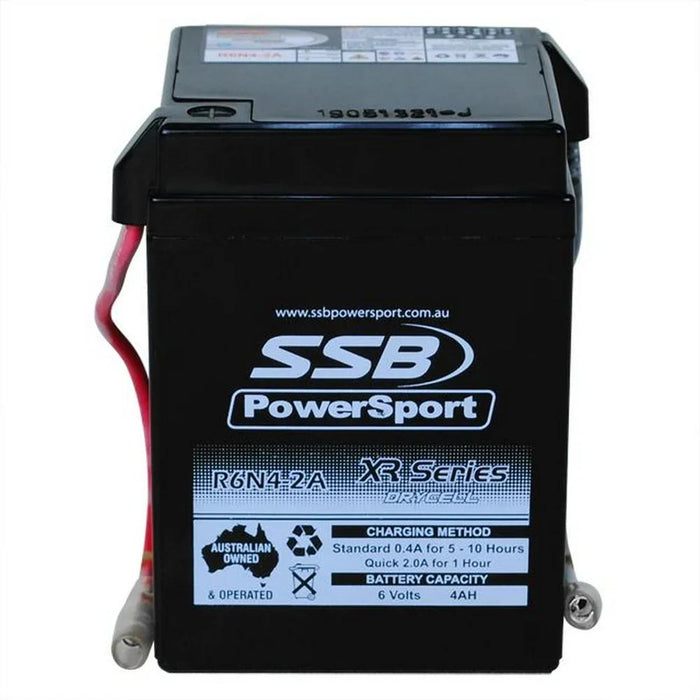 Motorcycle motorbike battery (Y6N4-2A) AGM 6V 4AH BY SSB - LX2001 - Homewares, Outdoor, Phone Accessories, Cases, Speakers, Headphones + More -