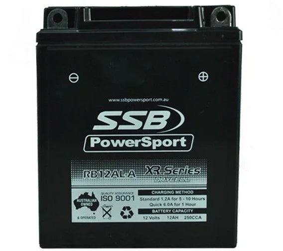 Motorcycle motorbike battery (YB12AL-A) AGM 12V 12AH 250CCA BY SSB - LX2001 - Homewares, Outdoor, Phone Accessories, Cases, Speakers, Headphones + More -