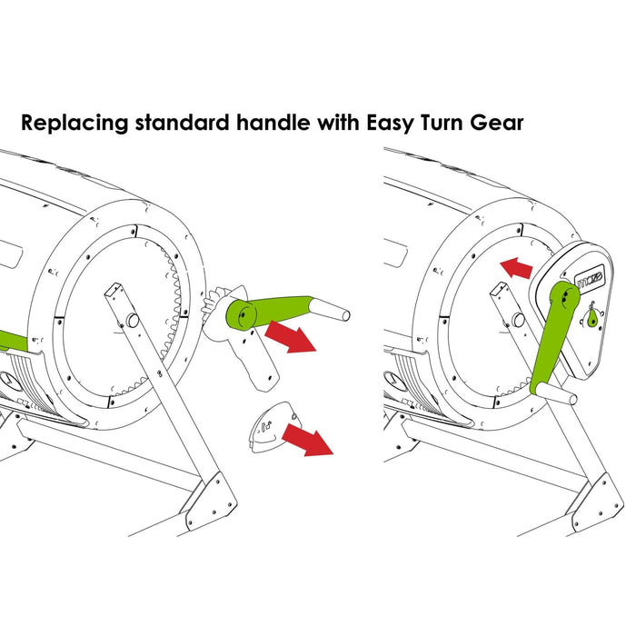 Maze Gear Without Handle For 245L Tumbler