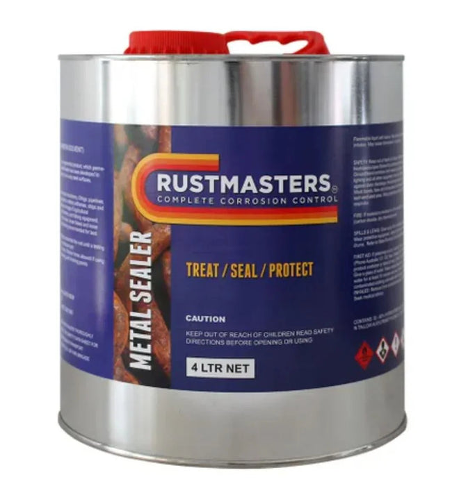 RustMasters Metal Sealer 4 Litre - LX2001 - Homewares, Outdoor, Phone Accessories, Cases, Speakers, Headphones + More -