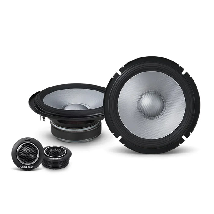 Alpine Type S 6.5" Component Speaker 2-Way 80W Rms @ 4Ohm (S2 Series) - LX2001 - Homewares, Outdoor, Phone Accessories, Cases, Speakers, Headphones + More -