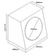 RAPTOR SUBWOOFER BOX FOR 15" SINGLE SUB BLACK - LX2001 - Homewares, Outdoor, Phone Accessories, Cases, Speakers, Headphones + More -