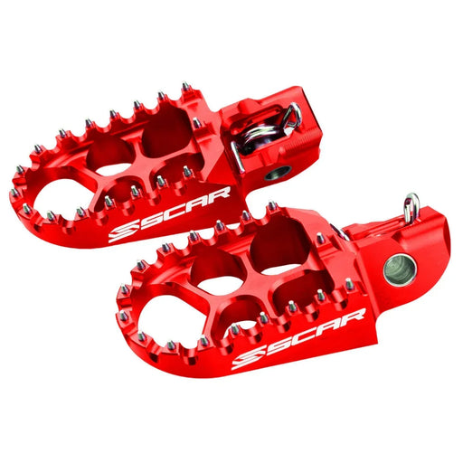 Footpegs Scar Evolution Honda Kawasaki Red - LX2001 - Homewares, Outdoor, Phone Accessories, Cases, Speakers, Headphones + More -