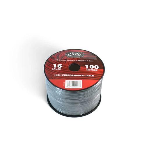 Eds 16 Gauge Speaker Cable Cca 100M Grey - LX2001 - Homewares, Outdoor, Phone Accessories, Cases, Speakers, Headphones + More -