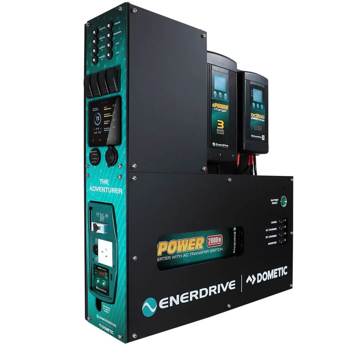 Enerdrive Adventurer Power System Right Mount 40Ac 40Dc 2000X Inc Epro+ - LX2001 - Homewares, Outdoor, Phone Accessories, Cases, Speakers, Headphones + More -
