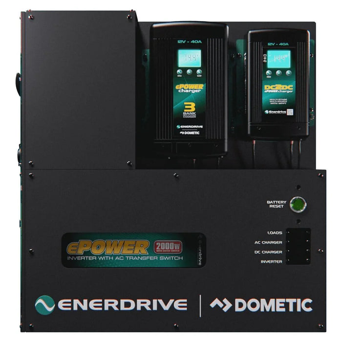 Enerdrive Adventurer Power System Right Mount 40Ac 40Dc 2000X Inc Simarine - LX2001 - Homewares, Outdoor, Phone Accessories, Cases, Speakers, Headphones + More -