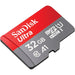 Sandisk 32GB MICRO SD ULTRA SDHC UP TO 120MB/S CLASS 10 A1 - LX2001 - Homewares, Outdoor, Phone Accessories, Cases, Speakers, Headphones + More -