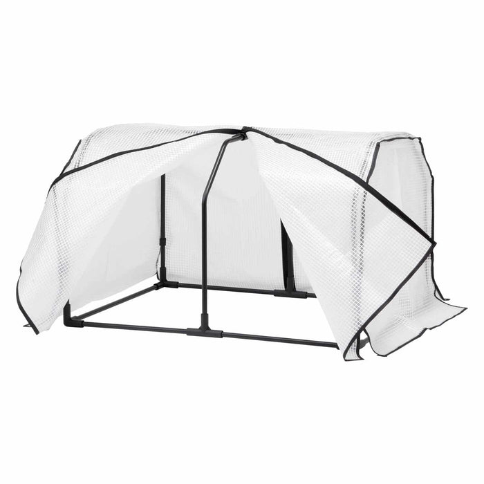 Frame and PE Greenhouse Cover - Small 1m
