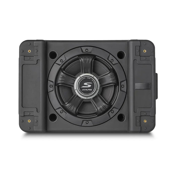 Alpine 10" S-Series Shallow Preloaded Sub Enclosure - LX2001 - Homewares, Outdoor, Phone Accessories, Cases, Speakers, Headphones + More -
