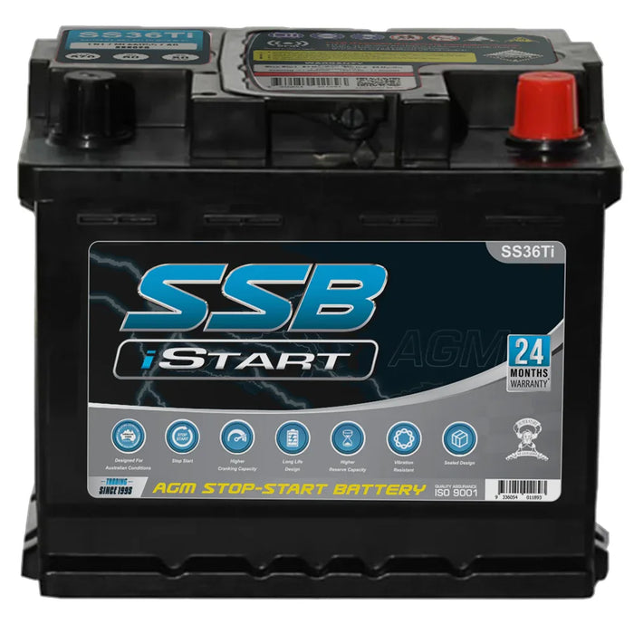 Agm Battergy Stop Start Vrla Agm 12V 570Cca 50Ah By Ssb High Performance - LX2001 - Homewares, Outdoor, Phone Accessories, Cases, Speakers, Headphones + More -