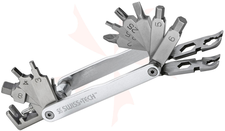 Swiss Tech 20-In-1 Deluxe Cycling Tool Kit