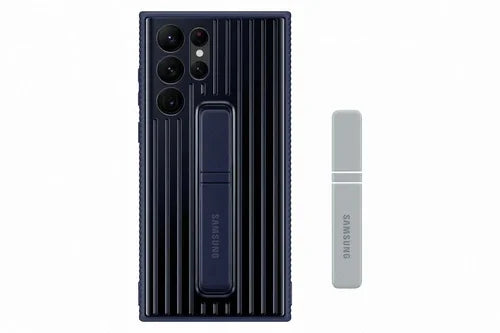 Samsung Galaxy S22 Ultra 6.8" Protective Standing Cover Case - Navy - LX2001 - Homewares, Outdoor, Phone Accessories, Cases, Speakers, Headphones + More -