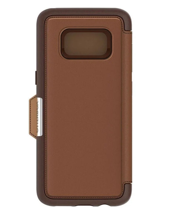 Samsung S8+ / S8 Plus OtterBox Strada Leather Folio Wallet Case - Brown / Tan 77-54631 - LX2001 - Homewares, Outdoor, Phone Accessories, Cases, Speakers, Headphones + More -