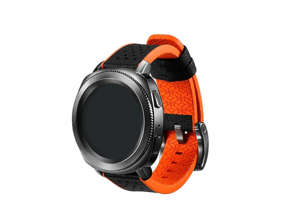 Samsung Studio Hybrid Sport Strap for Gear Sport Watch - Orange GP-R600BREEAAC