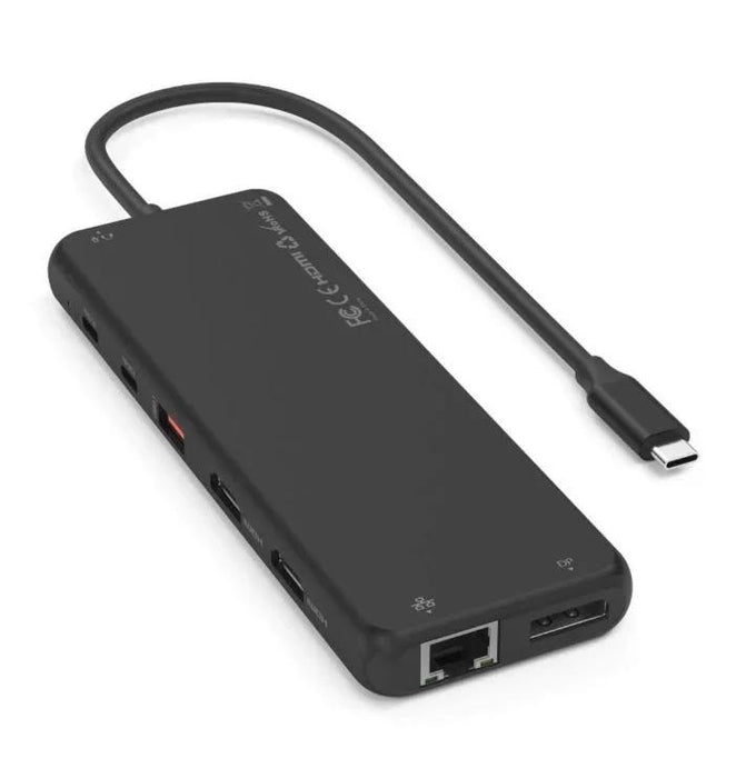 Satechi 13-in-1 USB-C Triple Display Multiport Adapter (Black) - LX2001 - Homewares, Outdoor, Phone Accessories, Cases, Speakers, Headphones + More -