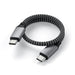 Satechi USB-C to USB-C Short 25cm Cable - Space Grey ST-TCC10M 879961009014 - LX2001 - Homewares, Outdoor, Phone Accessories, Cases, Speakers, Headphones + More -