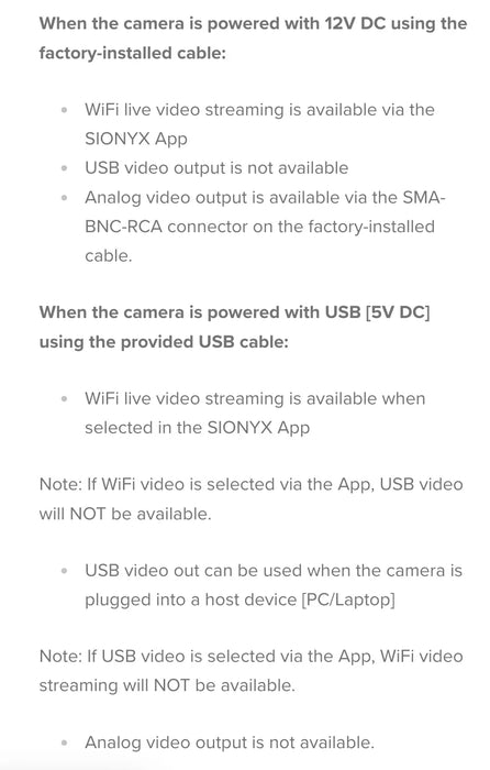 Sionyx Nightwave Boating Night Vision Camera Black - LX2001 - Homewares, Outdoor, Phone Accessories, Cases, Speakers, Headphones + More -