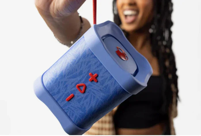 Skullcandy Terrain Mini Wireless Bluetooth Portable Speaker - Triple Threat Ocean - LX2001 - Homewares, Outdoor, Phone Accessories, Cases, Speakers, Headphones + More -