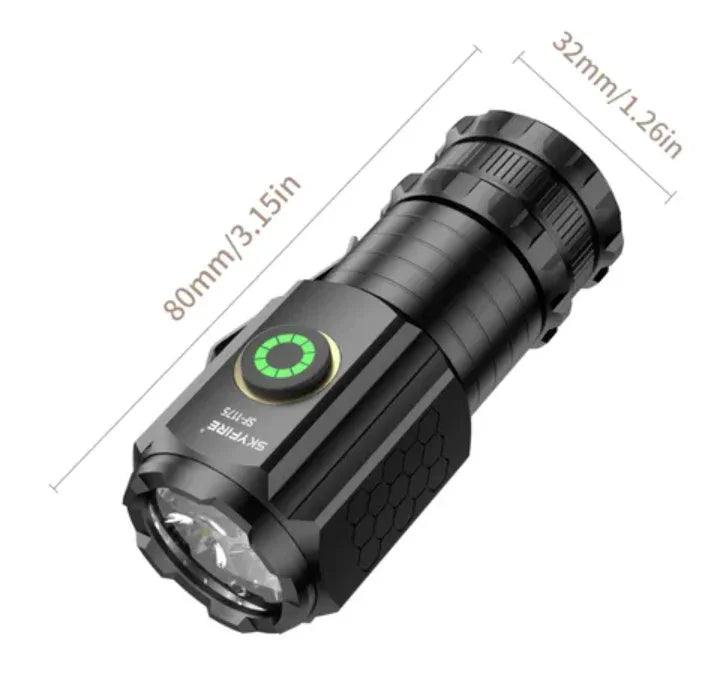 Skyfire 1175 Flashlight Torch Ip54 1160 Lumens