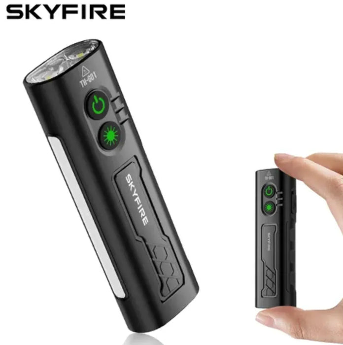 Skyfire 2024S Flashlight Torch Ip54 542 Lumens With Uv / Laser Pointer