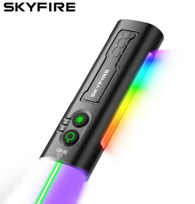 Skyfire 2024S Flashlight Torch Ip54 542 Lumens With Uv / Laser Pointer