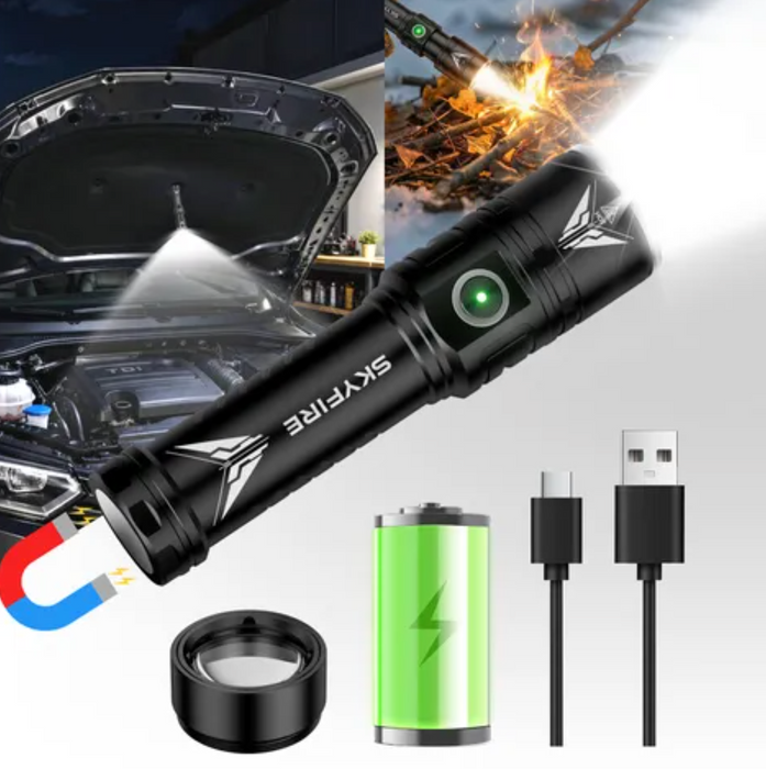 Skyfire 2173J Flashlight Torch Ip54 931 Lumens