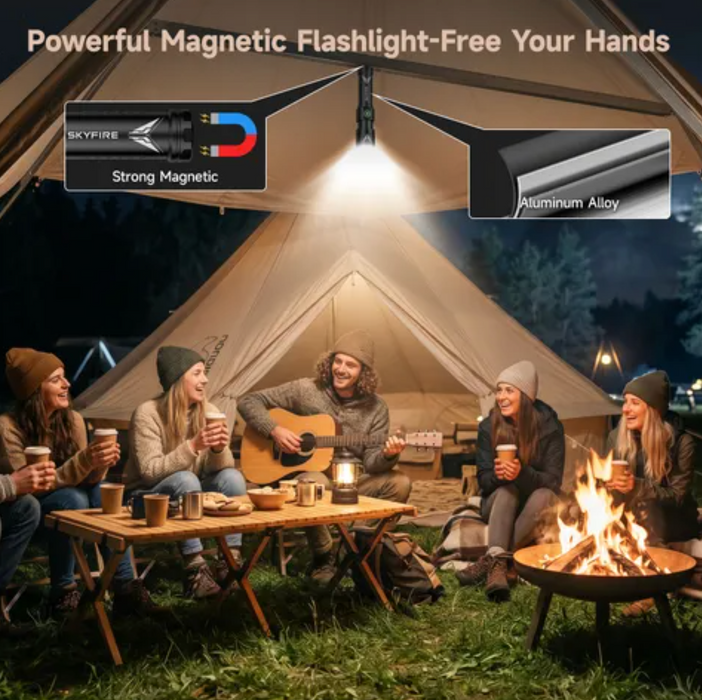 Skyfire 2173J Flashlight Torch Ip54 931 Lumens
