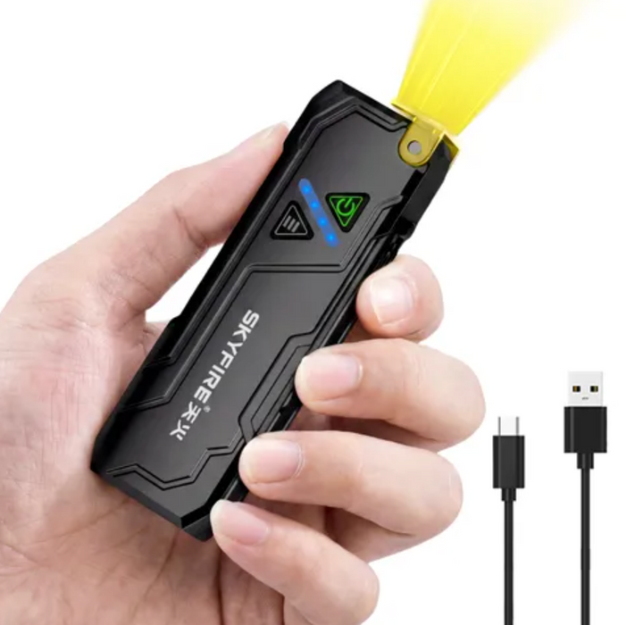 Skyfire 2191 Flashlight Torch Ip54 942 Lumens With Uv / Rgb