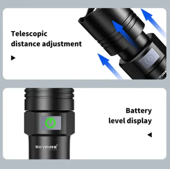 Skyfire 294 Mini Flashlight Torch Ip54 259 Lumens