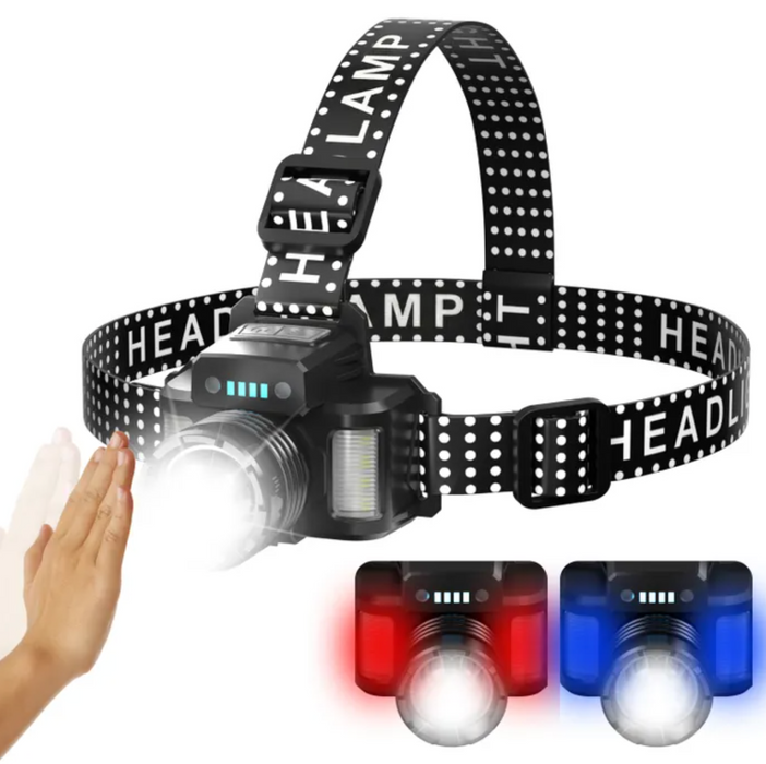 Skyfire 546J Headlamp Torch Ip54 560 Lumens With Red / Blue Light