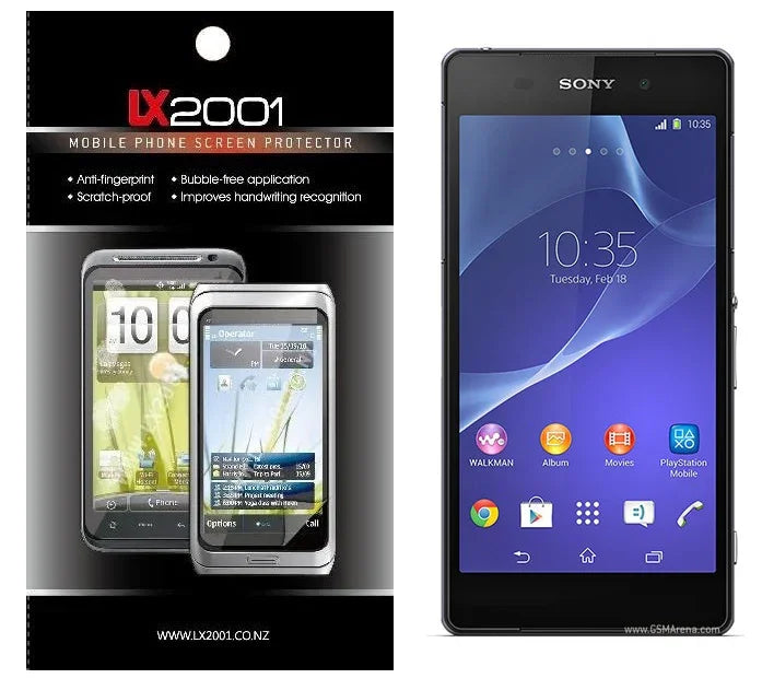 Sony Xperia Z2 Case USB PC Cable Screen Protector - LX2001 - Homewares, Outdoor, Phone Accessories, Cases, Speakers, Headphones + More -