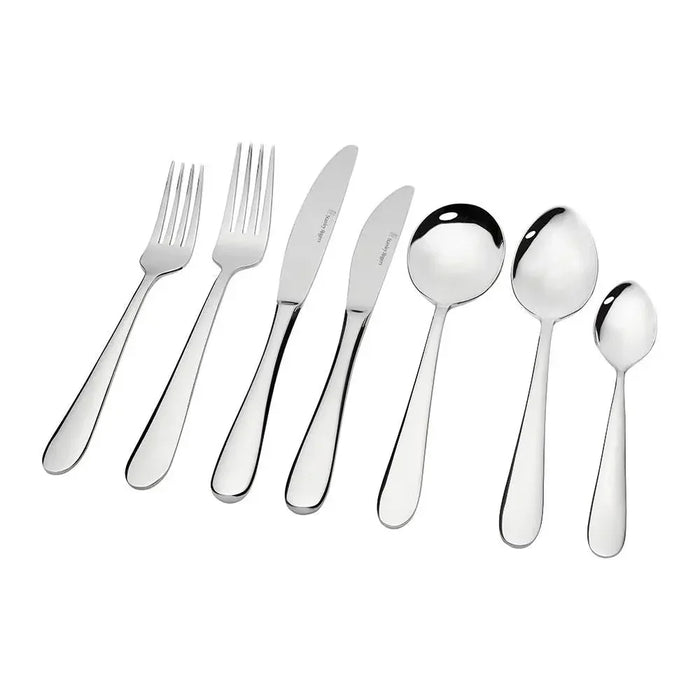 Stanley Rogers Albany 56 Piece Cutlery Set Knives Forks Spoons Teaspoons - LX2001 - Homewares, Outdoor, Phone Accessories, Cases, Speakers, Headphones + More -