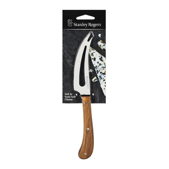 Stanley Rogers Pistol Grip Acacia Slotted Soft Cheese Knife - LX2001 - Homewares, Outdoor, Phone Accessories, Cases, Speakers, Headphones + More -