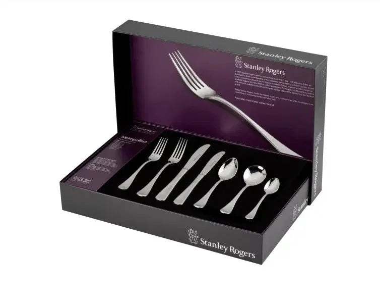 Stanley Rogers Metropolitan 56pc Knives Forks Spoons TeaSpoon Set - LX2001 - Homewares, Outdoor, Phone Accessories, Cases, Speakers, Headphones + More -