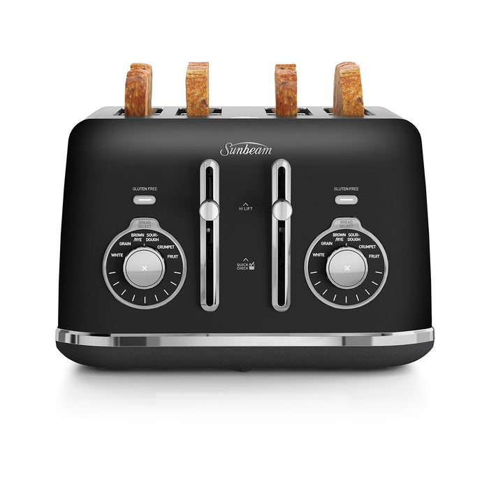 Sunbeam Alinea Select Collection 4 Slice Toaster - Black TA2840K