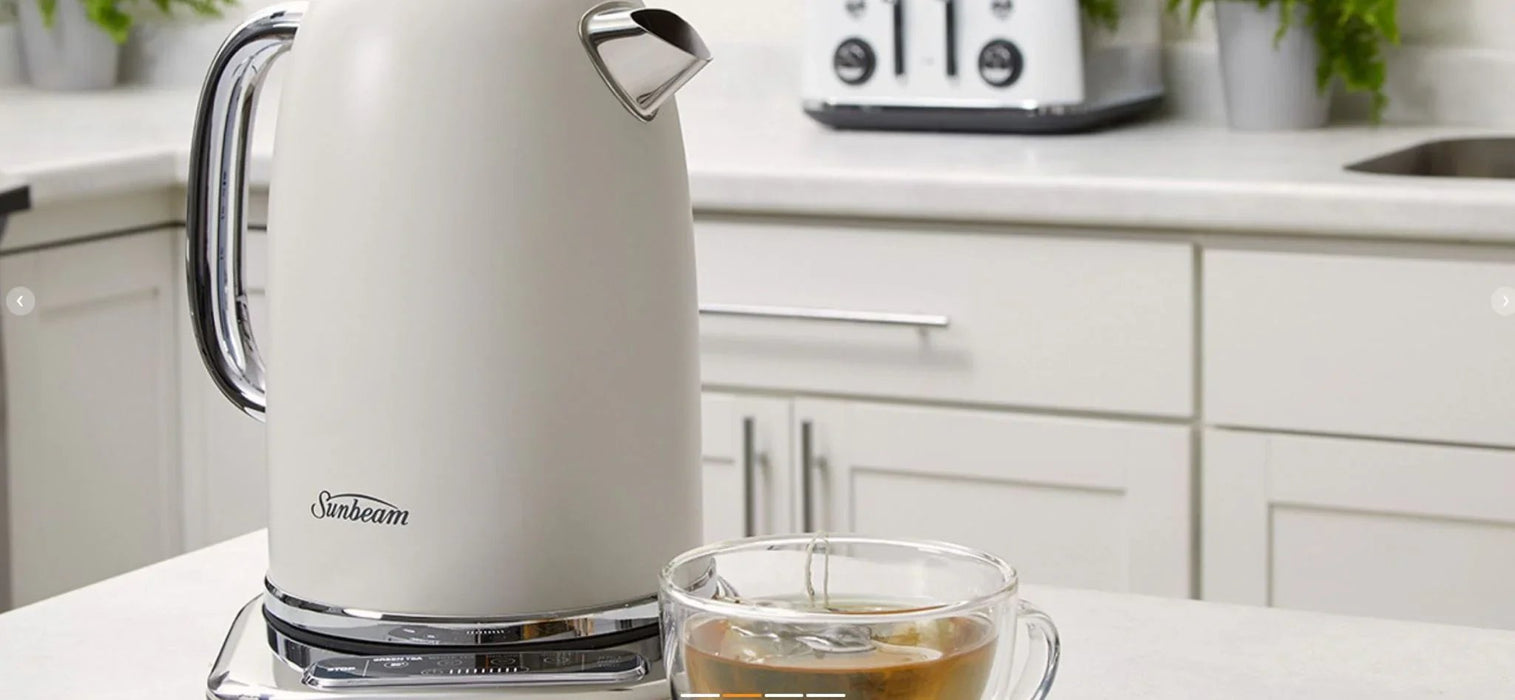Sunbeam Alinea Select Temperature Select Kettle - White KE2800W - LX2001 - Homewares, Outdoor, Phone Accessories, Cases, Speakers, Headphones + More -