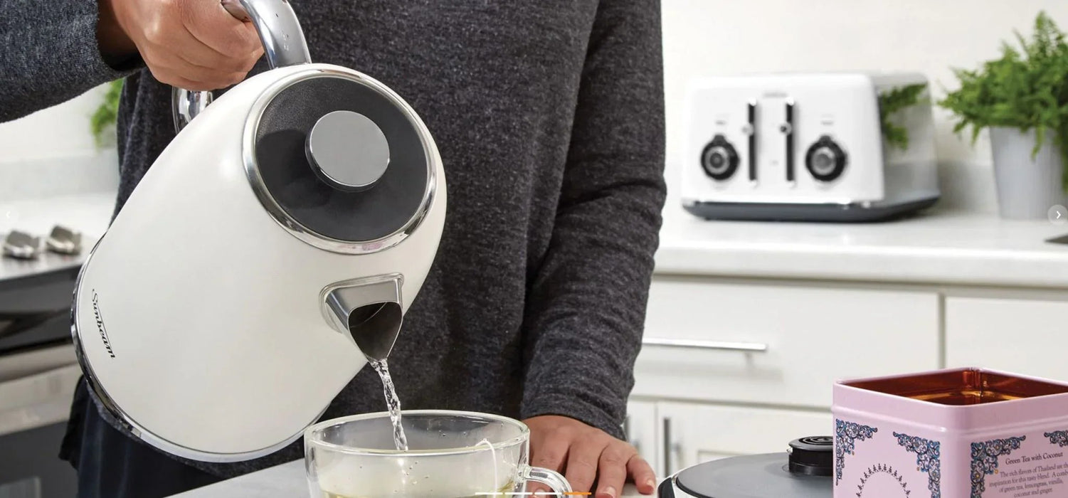 Sunbeam Alinea Select Temperature Select Kettle - White KE2800W - LX2001 - Homewares, Outdoor, Phone Accessories, Cases, Speakers, Headphones + More -