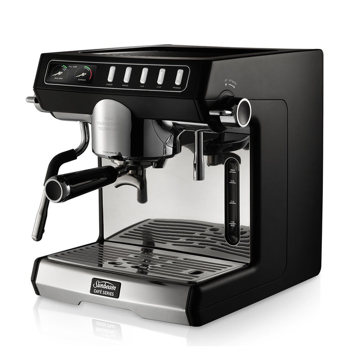 Sunbeam Cafe Series Duo Espresso Coffee Machine EMM7200BK EMM7200BK