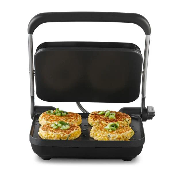 Sunbeam Cafe Style 4 Slice Sandwich Maker Flat Press