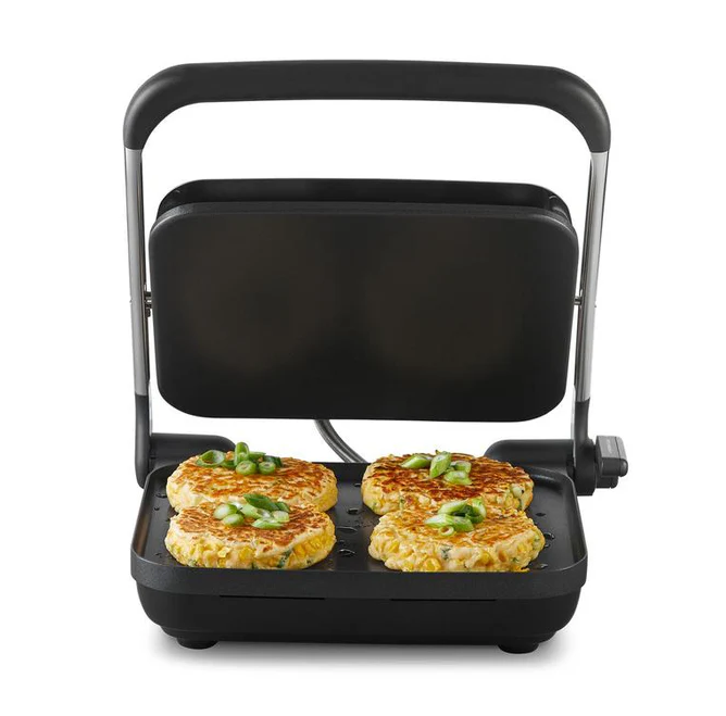 Sunbeam Cafe Style 4 Slice Sandwich Maker Flat Press