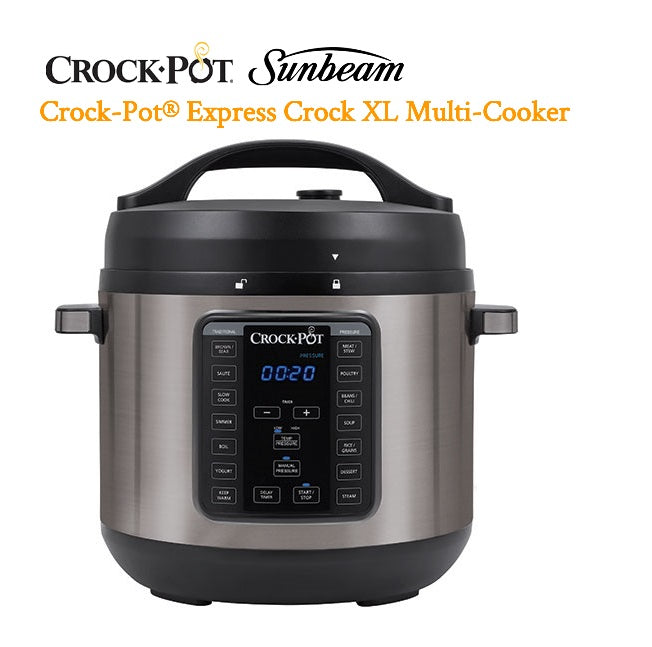 Sunbeam Crockpot Express Crock XL Multi Slow Cooker CPE300