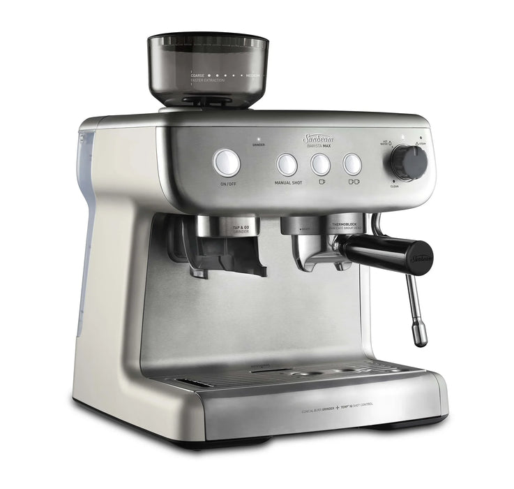 Sunbeam EM5300 EM5300K Barista Max Espresso Coffee Machine with Integrated Grinder BLACK EM5300K - LX2001 - Homewares, Outdoor, Phone Accessories, Cases, Speakers, Headphones + More -