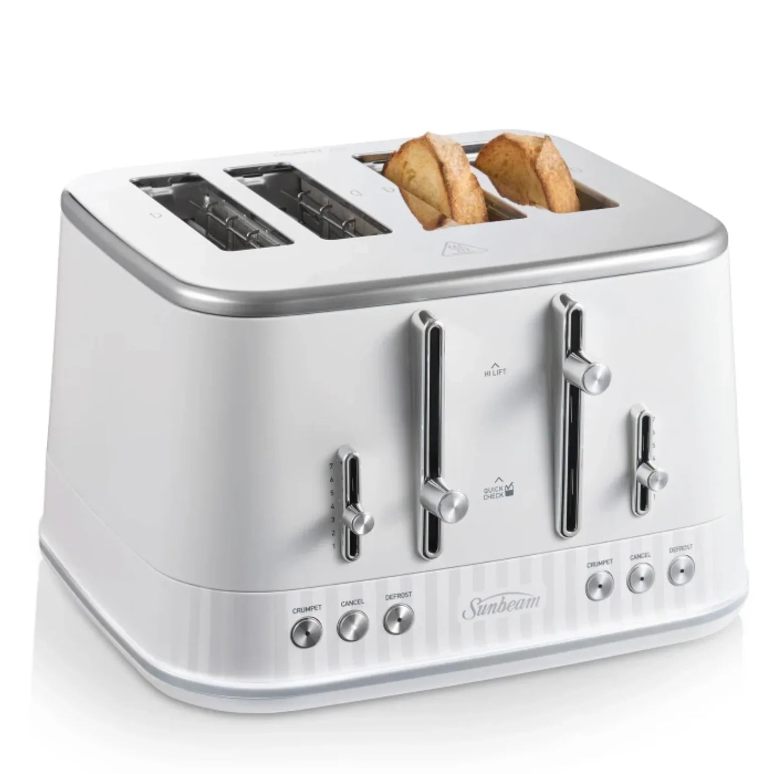 Sunbeam French Riviera Collection Toaster 4Sl - White — LX2001 ...